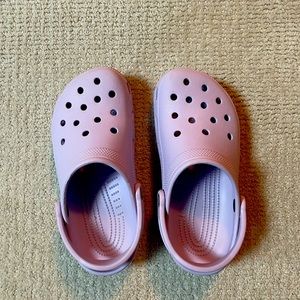 CROCS Light Purple Never worn outside- light purple